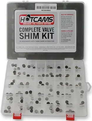 Valve Shim Kits and Refill Packages – 9,48 MM OD - Complete kit