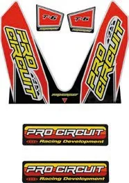Pro Circuit SLNCR STICKER R-304 SHRTY