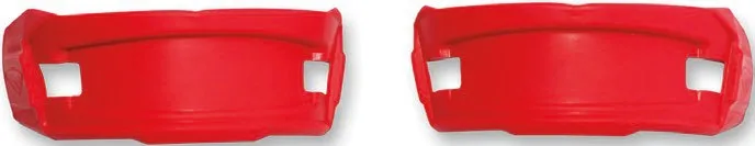 Cycra Fork Protector Pads for Stadium Plates – Red